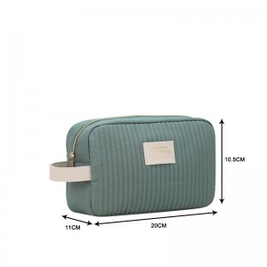 Portable Cosmetic Bag with Side Handle RPET – CBR204