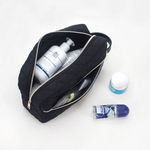 Large Capacity Makeup Bag RPET with Handle-MCBR023