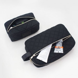 Large Capacity Makeup Bag RPET with Handle-MCBR023