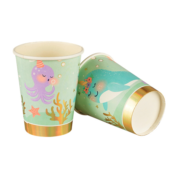 printed compostable cups
