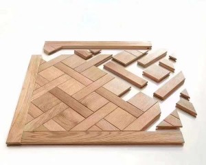 High Performance Best Portion Floor - Parquet versailles ABC grade white oak prefinished solid wood flooring indoor&outdoor wood parquet flooring – ECOWOOD