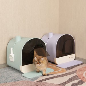Litter Box with Odor Control Carbon Filter