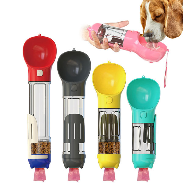 Portable Travel Size Pet Feeder Waterer Featured Image