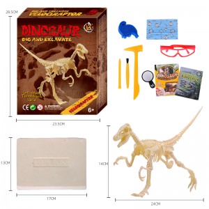 2023 OEM Science Toys Dino Discover Archaeology Toy Dig Dinosaur out Fossil Excavation Kits For Kids