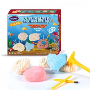2025 Factory Wholesale Cross-Border Hot-Selling Excavation Ocean Set for Children’s Science Education Pirate Archaeological Toys