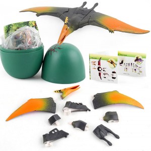 PVC Material 3D Puzzle Educational Toys Plastic Animal Puzzle for Kids Animatron Animal Model