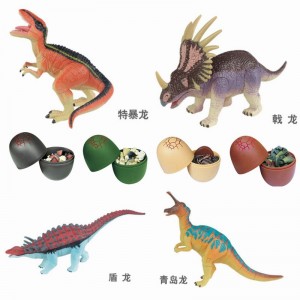 Assembled Egg Dinosaur Animal Model Assembling Toy Capsule Dinosaur Egg 3D Puzzle Dinosaur Eggs 20PCS a Set Creative Animal Mode