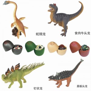 Assembled Egg Dinosaur Animal Model Assembling Toy Capsule Dinosaur Egg 3D Puzzle Dinosaur Eggs 20PCS a Set Creative Animal Mode