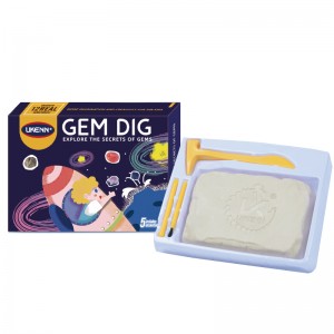 Gemstone Excavation Dig Kit Eco-friendly Material Gem Digging discovery toys