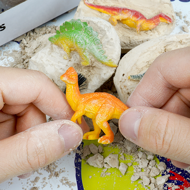 Factory source Diy Dinosaur Dig Excavation Kits - The Stem science toys for kids Dinosaur egg dig kits  – DuKoo Toys