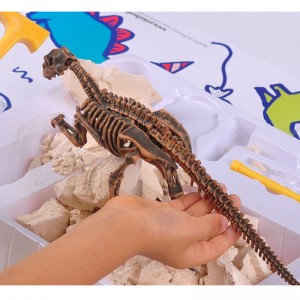 Wholesale Great STEM Science Kits Toy Dukoo Dinosaur Dig Kit Including 9 different Dinosaur skeletons Inside for Boys and Girls