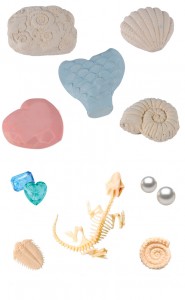 Hot selling Ocean Dig archaeology fossil toy Educational Science STEM DIY Toys Sea Life Excavation Dig Kit Toy
