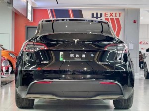 Tesla Model Y 2022 mofuta oa koloi ea ka morao