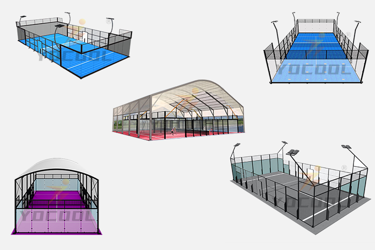 New sports: padel Tennis Court