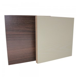 Edlon custom design wood grain HPL faced plywood for roofing and house decoration