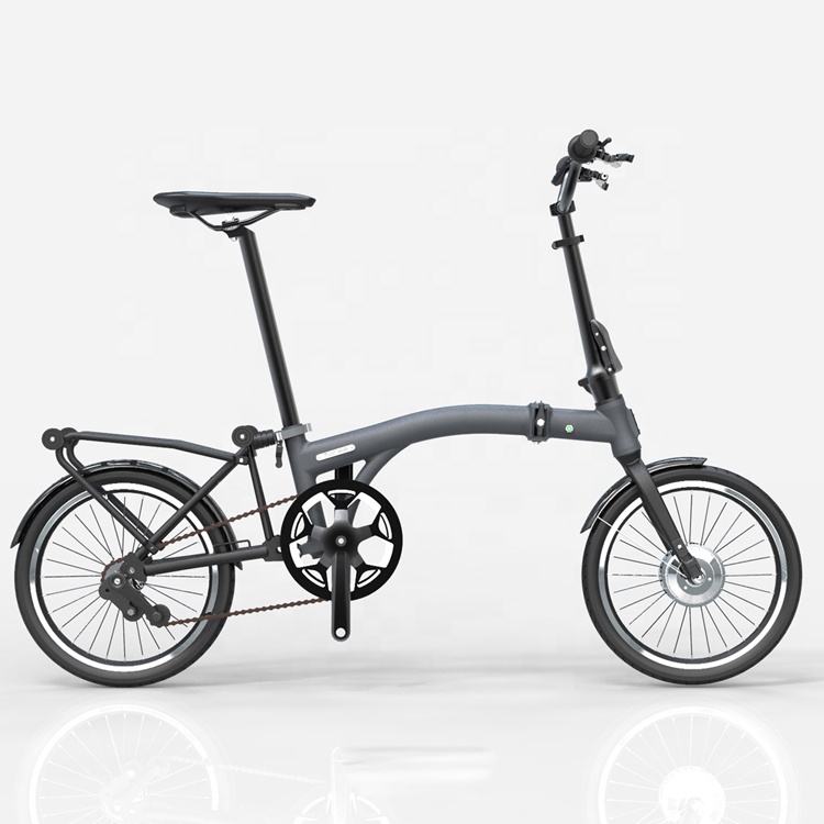 Lightest mini bike foldable folding electric hidden battery powerful electric bicycle ebike
