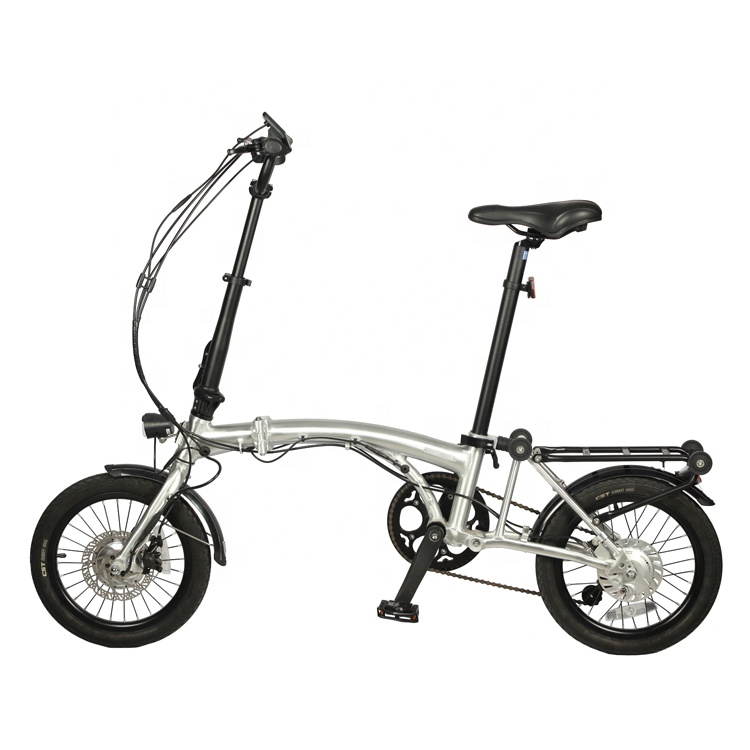 high speed 16inch trifold folding electric bike bicycle for adult/ trifolding ebike