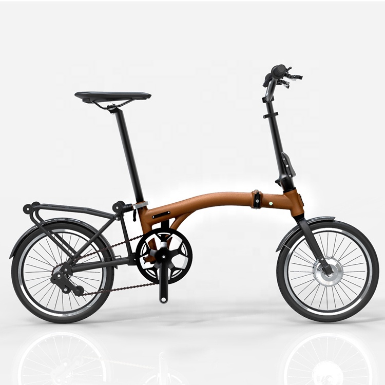 China Wholesale Foldable E Bicycle Factories - 2020 aluminium alloy e bike 16 inch ebike 36V 350W city folding electric bike – Eecycle