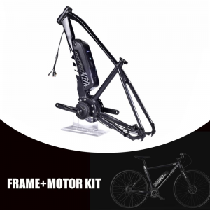 China Wholesale Electric Bicycle Mid Drive Motor Suppliers - Electrica Bicicleta Electric Bike Frame With Weld Motor Bracket + Mid Motor 250W 500W 750W 1000W OEM ODM – Eecycle