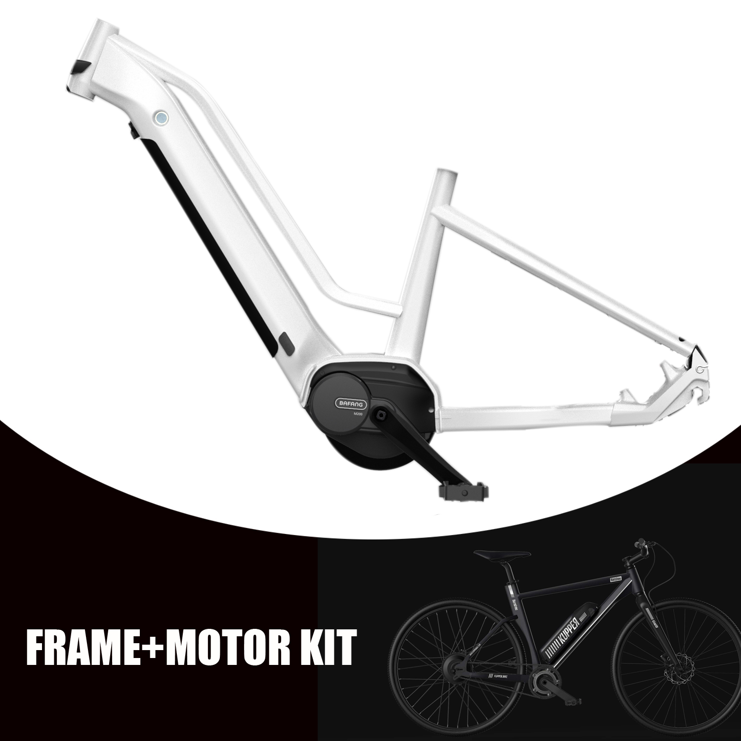 China Wholesale Bike Mid Drive Motor Factories - Custom Electric Road Bike Frame With Bafang Mid Drive Motor Electric Bicycle Frame For City Bike – Eecycle