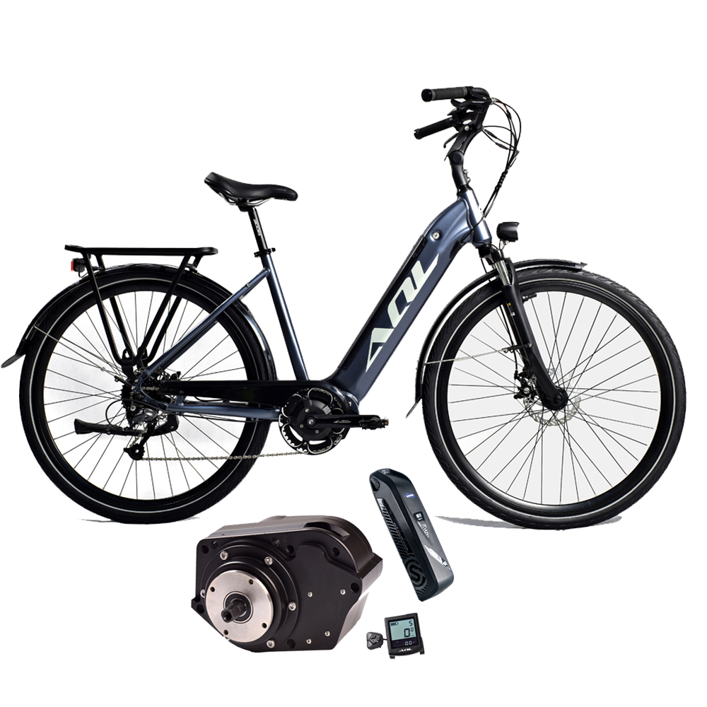 Hottest Model Step Through City Electric Bike 26″ 27.5″ 700C With Hidden Battery 250W/500W/750W Mid Motor