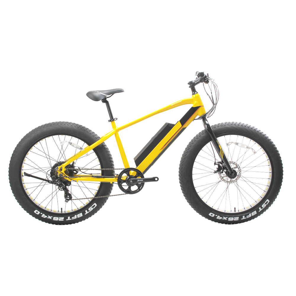 7 speed 27.5” Fat Tire Electric Mountain Bike
