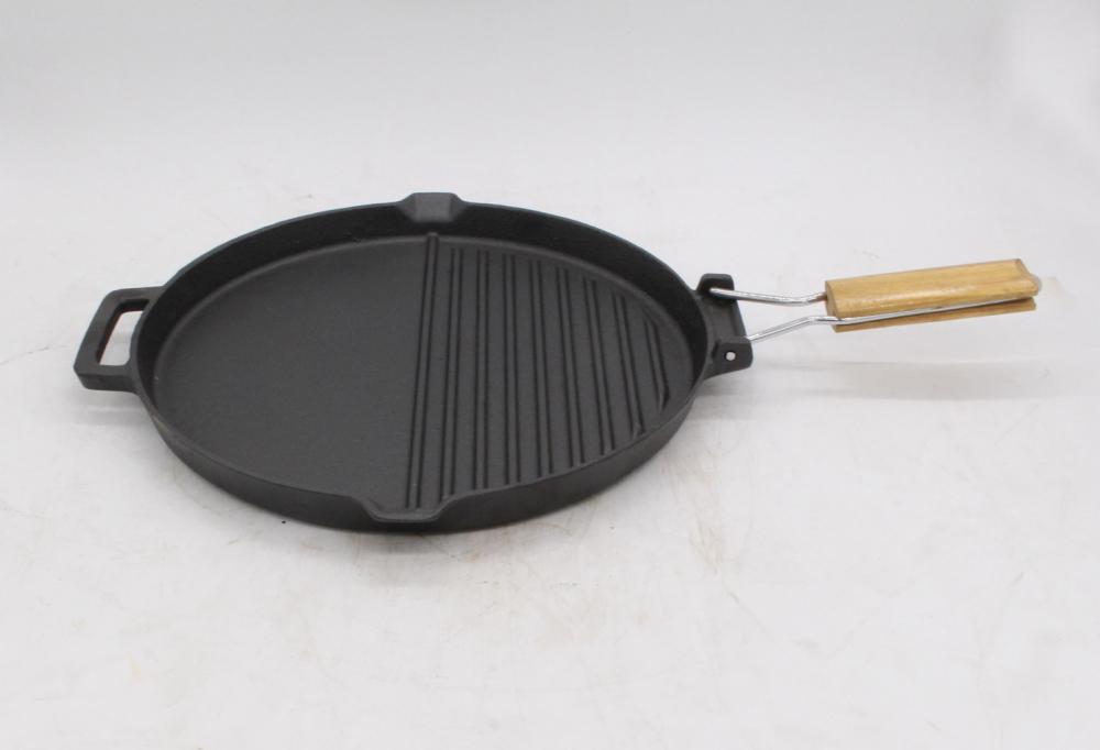 Factory wholesale Treating Cast Iron Pan - Oven Types Cast Iron pre-seasoned Griddle   – EFhomedeco