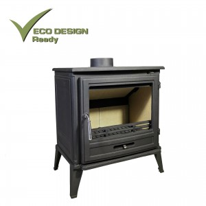 Indoor Black Heating-Equipment Cast Iron Wood Stove