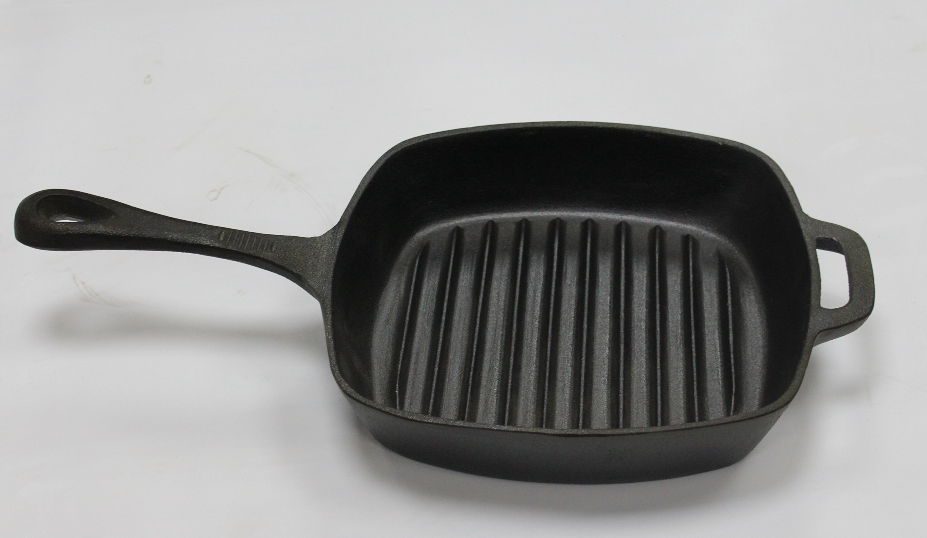 OEM Supply Polished Cast Iron Skillet - Kitchenware Black BBQ Grill Pan Cast   – EFhomedeco