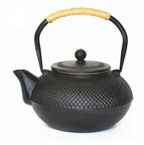 Classic Tea Pot Cast Iron Hobnail Teapot Tea Kettle