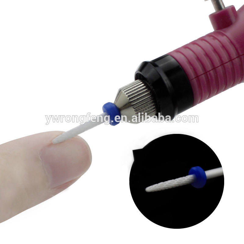 Ceramic Nail Drill Bit for Electric Manicure Drills Machine Accessories Dead Skin Nail File Polish nail art Tools