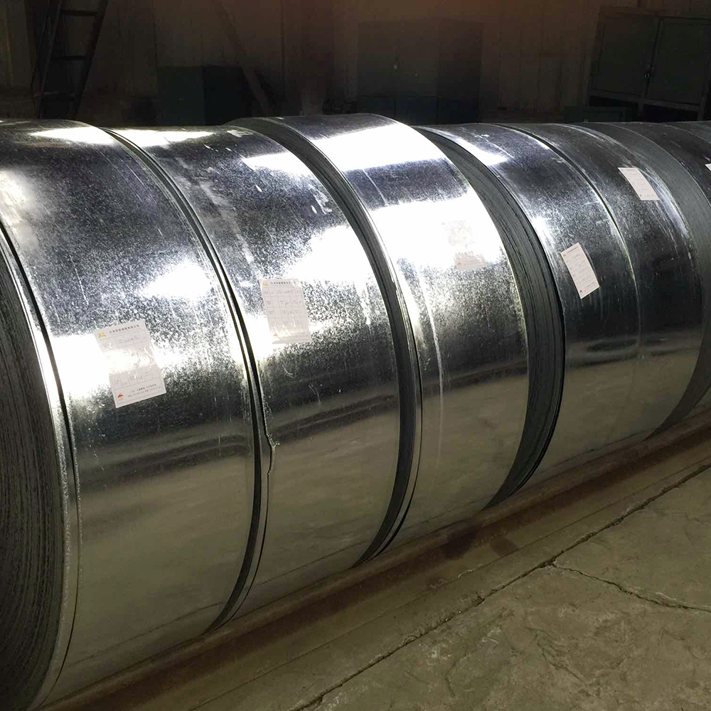 Processing technology and application of galvanized strip steel