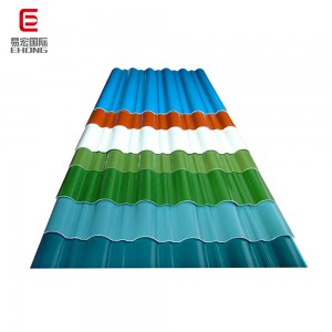 Rapid Delivery for Building Materia Steel Color Coated Corrugated Prepainted Galvanized Roof Sheet