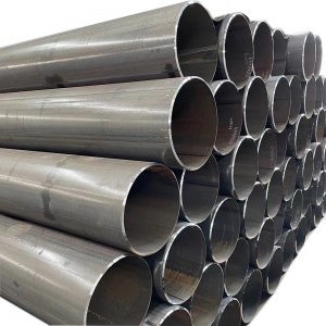 Hot selling black pipe with CE certificate Ms Steel ERW carbon ASTM black iron pipe welded sch40 steel pipe