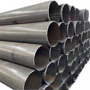 Factory price ASTM A53 A36 hot rolled steel products carbon steel erw pipe for building material prices china
