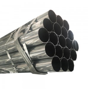 Q195 1/2” to 4” mild steel pipe pre galvanized welded steel pipe Gi pipe