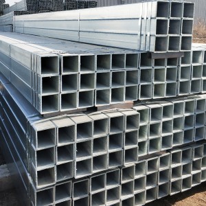 Pre galvanized steel rectangular tube 20*50 galvanized rectangular steel tube