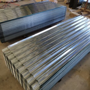 DX51 Z60 0.45mm GI Corrugated Iron Galvanized Sheet Metal Roofing Price Corrugated Roofing Sheet