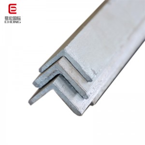 slottecd equal angle steel ASTM A36 A53 Q235 Q345 Carbon Equal 2 Inch Galvanized Iron L Shape Mild Steel Angle Bar