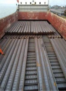 Hot rolled 6m 9m 12m SY295 SY390 Hot Rolled U/Z type larsen sheet pile on sale type 2 and type 3