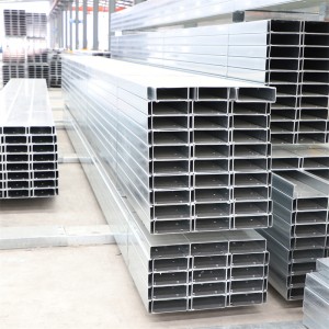Cold formed steel profile structure carbon steel U C channel