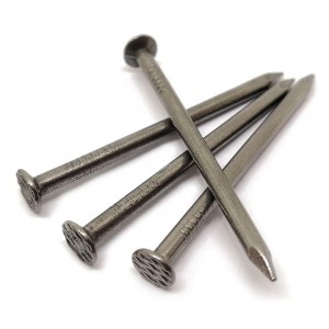 Q195 Q235 Flat Head Bright Polished Common Iron Wire Nails