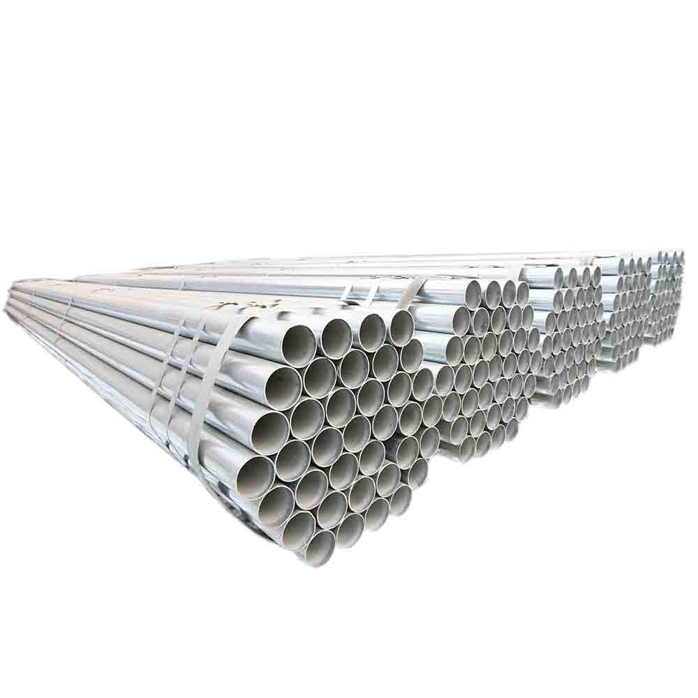 Tianjin Ehong factory hollow galvanized Steel Scaffold Gi Tube tubo galvanizado 4 pulgadas pre galvanized steel pipe