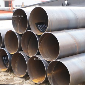 Tianjin factory erw spiral welded carbon steel pipe /spiral welded steel pipe price