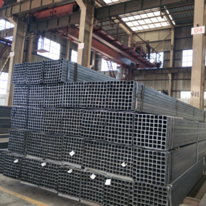 Factory price ASTM A500 200*300 RHS Oiled ms steel square pipe rectangular steel tube