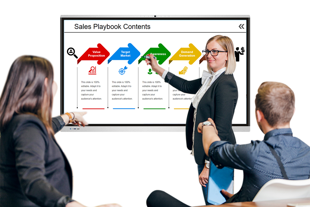 How do interactive tablets become more and more attractive to enterprise users?
