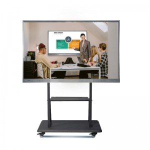Professional Factory for Factory Supply 65~110 Inch Interactive LCD Touch Screen Display Flat Panel Smart Board Interactive Whiteboard for Conference