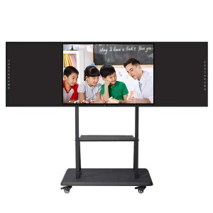 Factory Promotional China Interactive Magnetic Nano Blackboard with OPS Dual System for Teaching