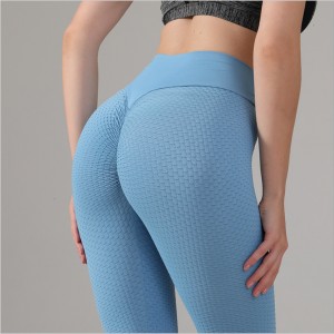 Seamless hip-lifting high-waisted yoga pants for wholesale sourcing
