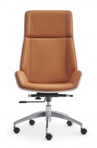 Executive Ergonomic Office Conference Chair Mesh PU Leather Swivel